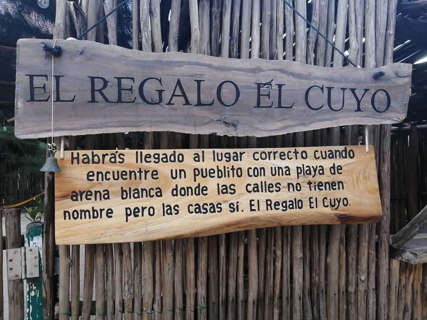El Regalo El Cuyo Hotel Exterior foto